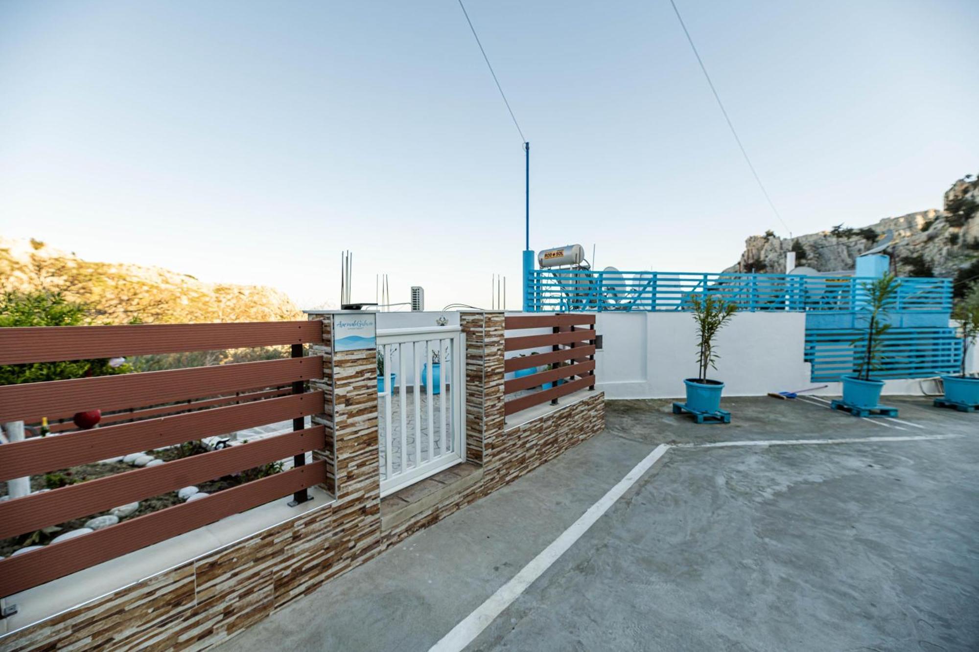 Aperanto Galazio Apartment Archangelos  Dış mekan fotoğraf