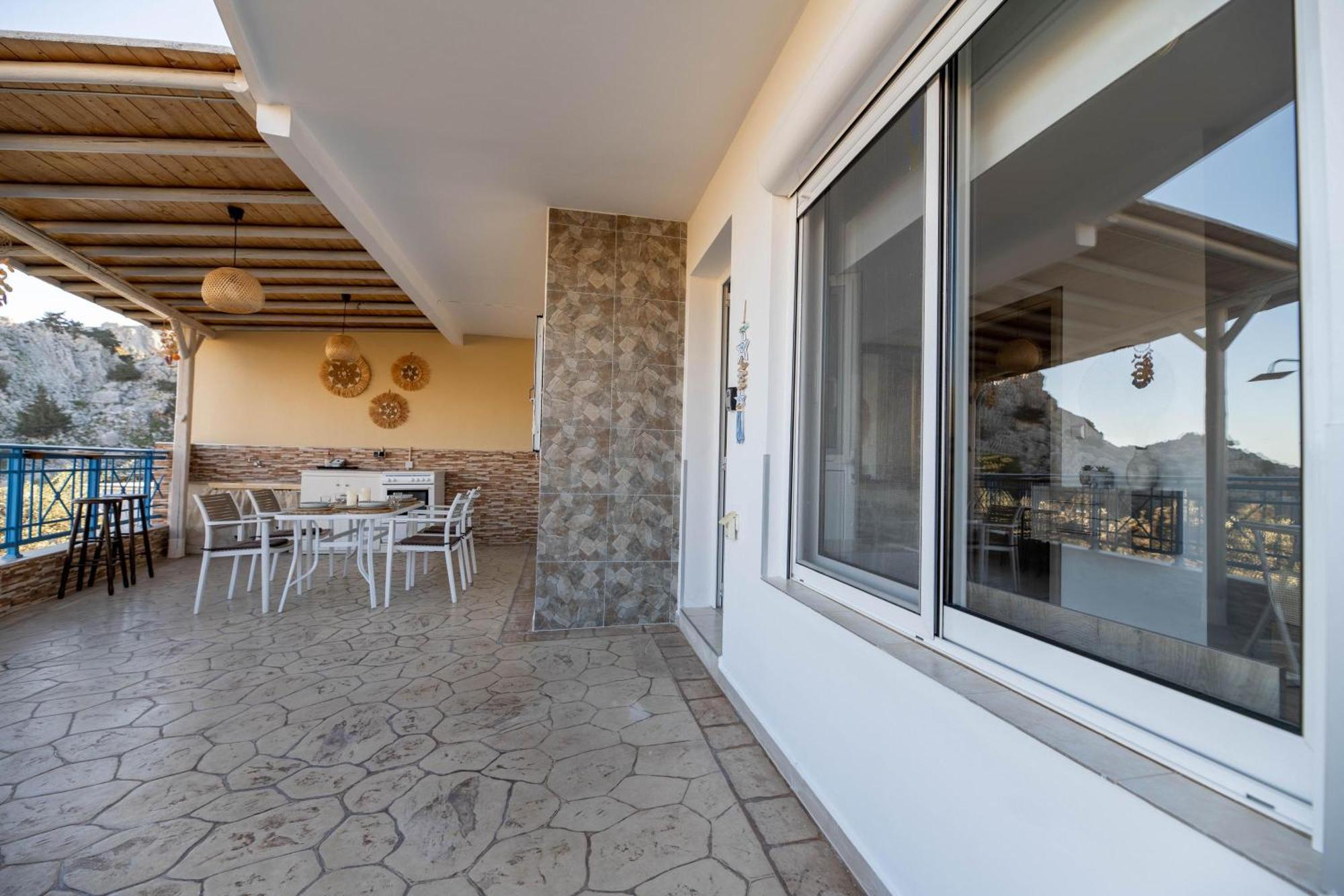Aperanto Galazio Apartment Archangelos  Dış mekan fotoğraf