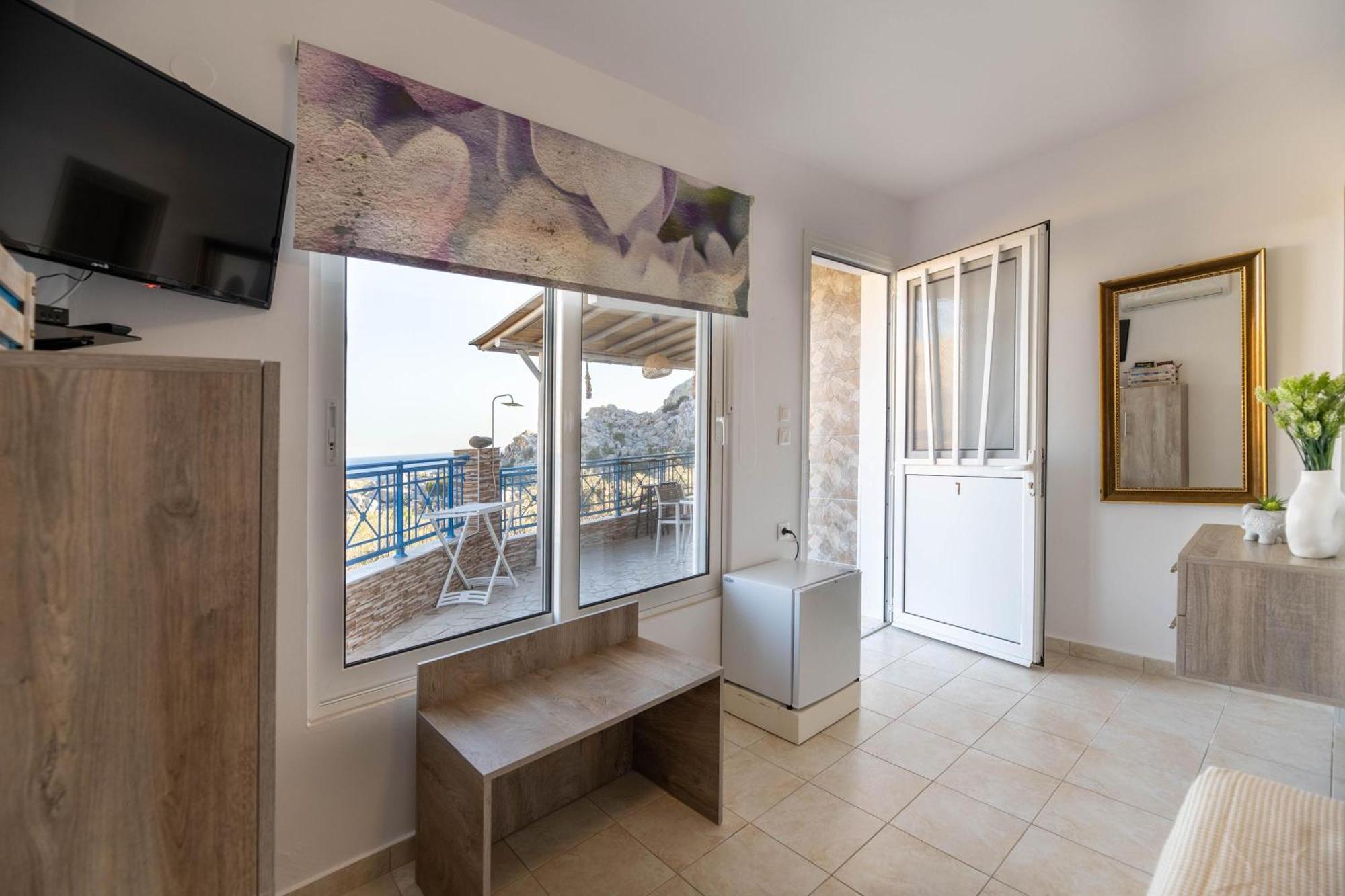 Aperanto Galazio Apartment Archangelos  Dış mekan fotoğraf